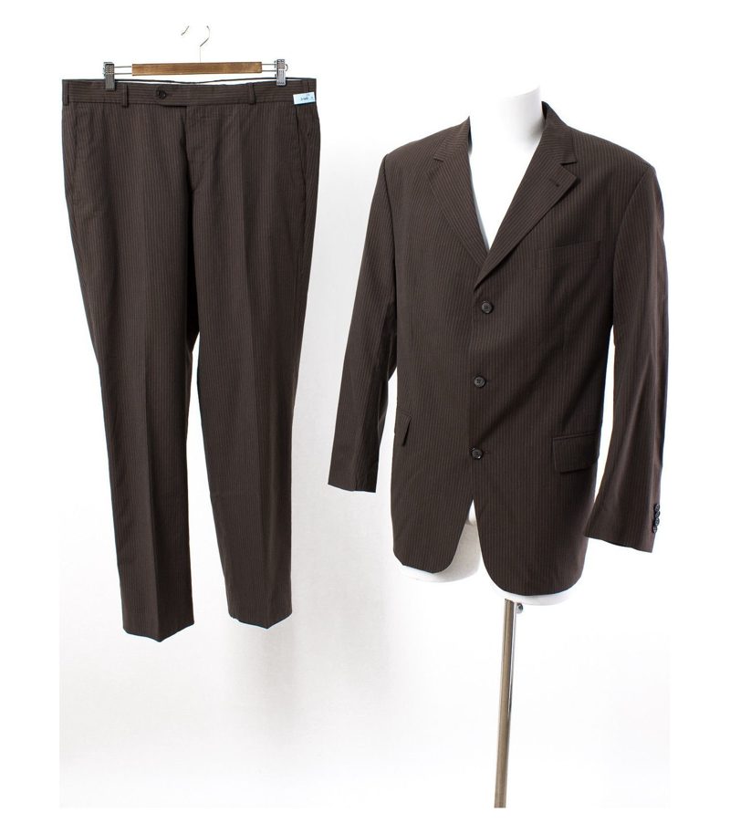 CARL GROSS Anzug Gr.26 (L Kurz) Sakko Hose Business Baumwolle – Foto 1