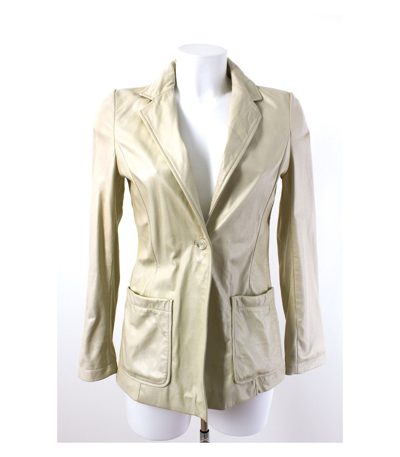 CLOSED Blazer Lederjacke Damenjacke Lederblazer Leather Gr. M/38