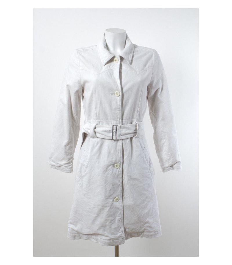 AIRFIELD Mantel Trenchcoat Gr. M/38 Weiß – Foto 1