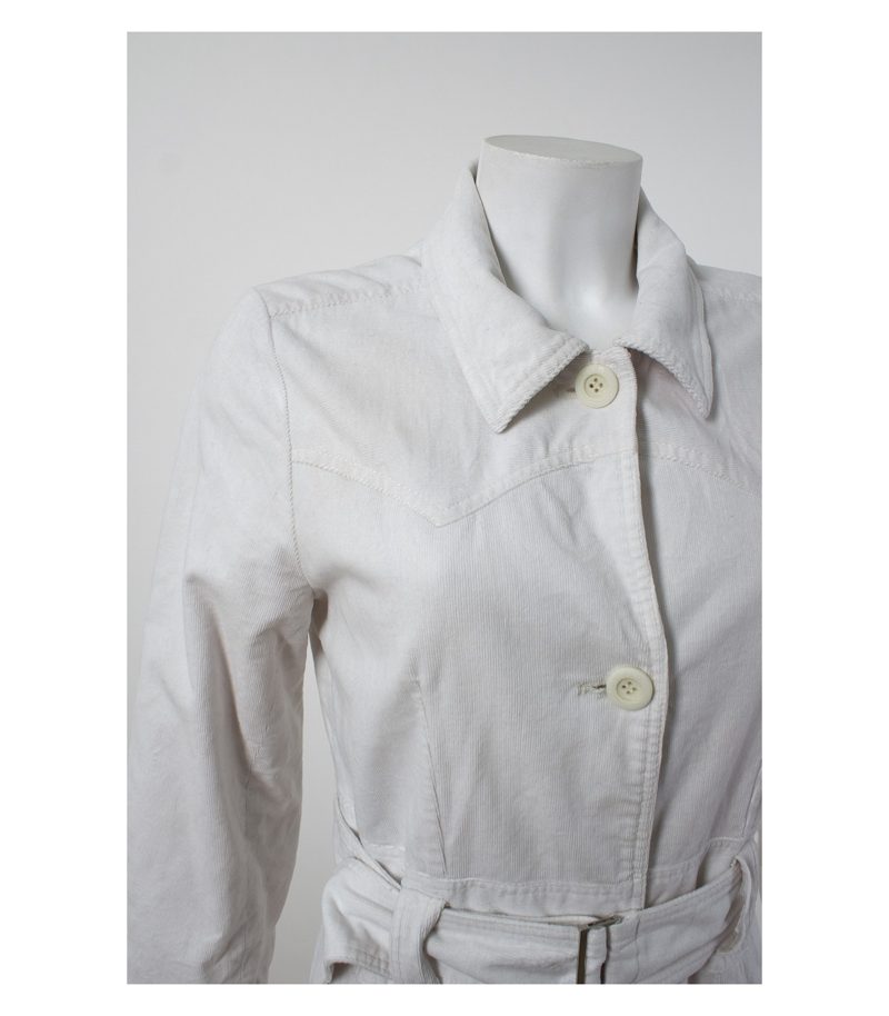 AIRFIELD Mantel Trenchcoat Gr. M/38 Weiß – Foto 2