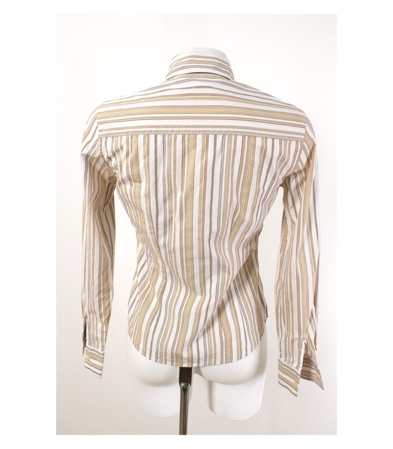 Massimo Dutti Bluse Klassische Damenbluse Shirt Baumwolle Gr. 38 – Foto 2