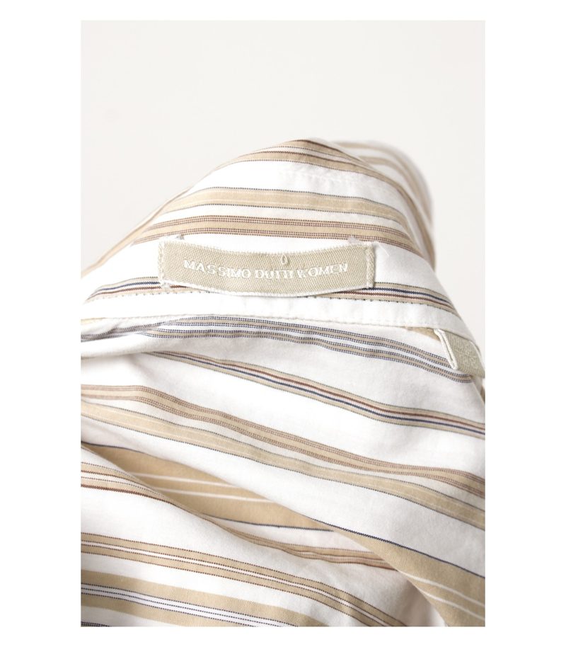 Massimo Dutti Bluse Klassische Damenbluse Shirt Baumwolle Gr. 38 – Foto 3