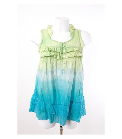 Mymo Bluse Tunika Shirt Sommershirt Gr. XS/34 Bunt Baumwolle