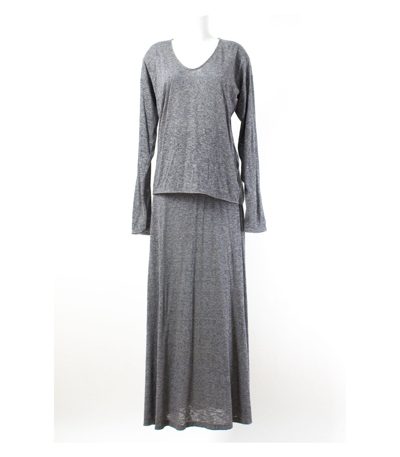 rebekka ruétz Kombination Langarmshirt Rock Bodenlang Gr. 40 (Schlank) Lagenlook