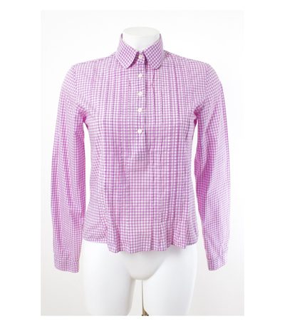 Ed Meier Bluse Shirt 100% Freizeitbluse Gr. 38 Baumwolle