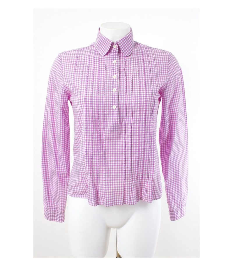Ed Meier Bluse Shirt 100% Freizeitbluse Gr. 38 Baumwolle – Foto 1