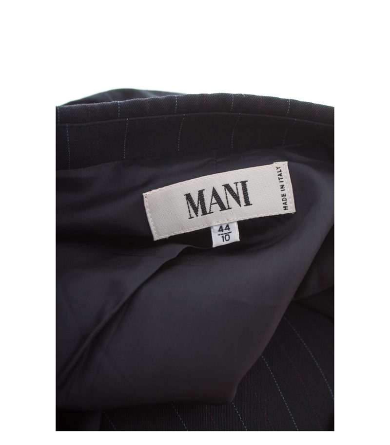 MANI Damen Blazer Gr. IT 44 DE 40 Mehrfarbig Wolle – Foto 4