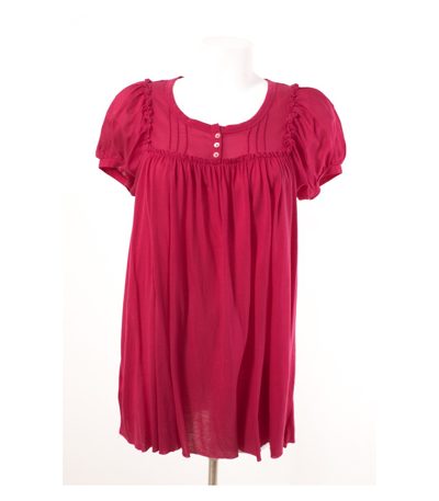 STEFANEL Bluse Tunika T-Shirt Gr. M/38 Longshirt Pink