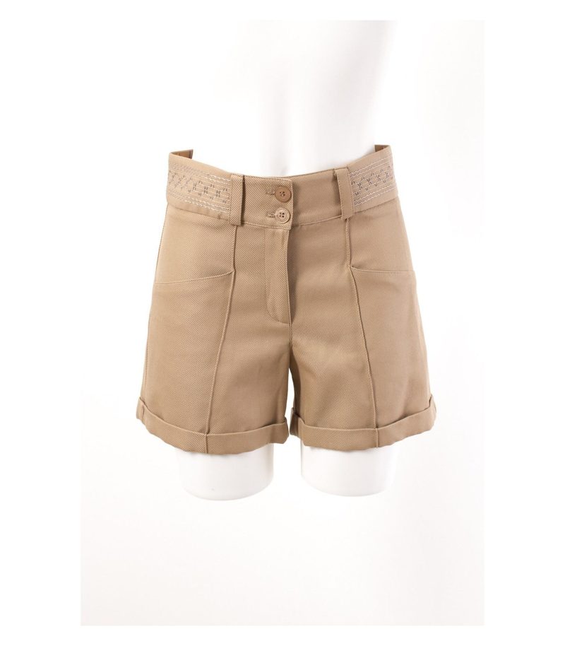 MATTHEW WILLIAMSON Shorts Hose 100% Hotpants Gr. UK 8/DE 34 Kurze Baumwolle – Foto 1