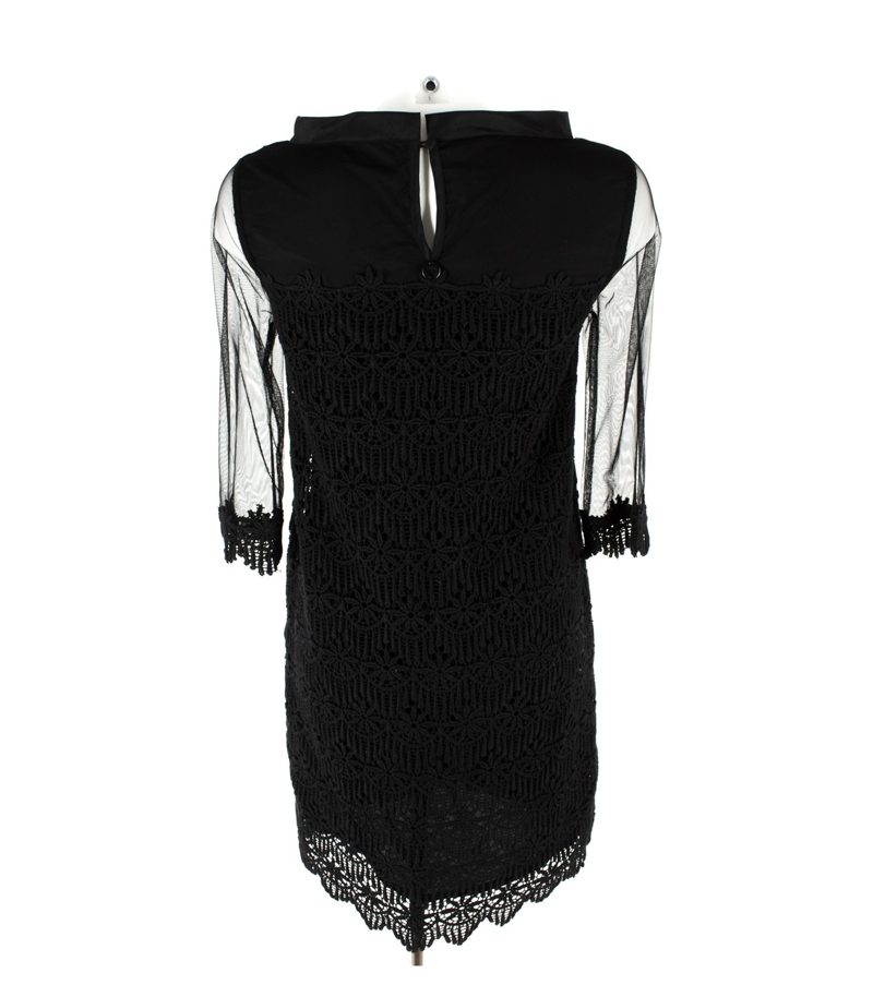 TWIN SET SIMONA BARBIERI Damen Kleid Abendkleid Spitze Lace Gr. S – Foto 3