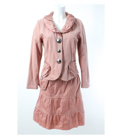 AIRFIELD Kostüm Blazer Rock Casual Gr. 36 Baumwolle