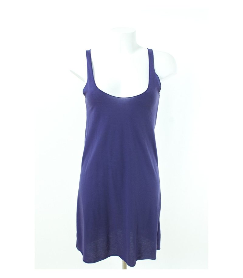 STEFANEL Twinset 3 tlg. Kleid Top Strickjacke Shirtkleid Cardigan Gr. S-M Leinen – Foto 4