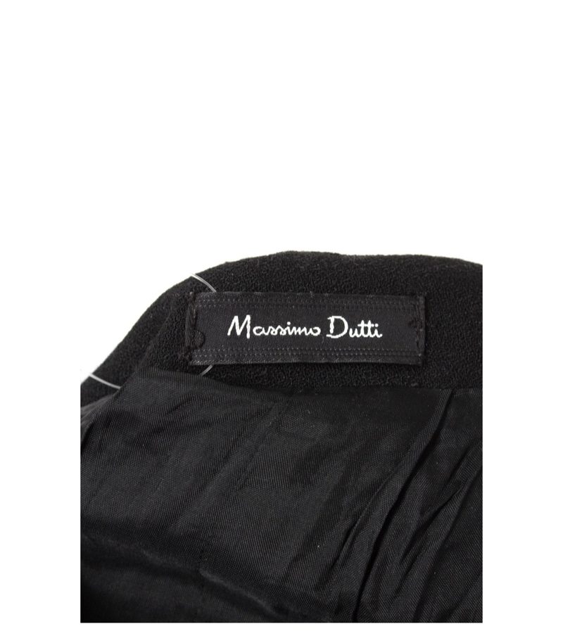 Massimo Dutti Kleid Gr.40/L Etuikleid Kleine Schwarze Wolle – Foto 3