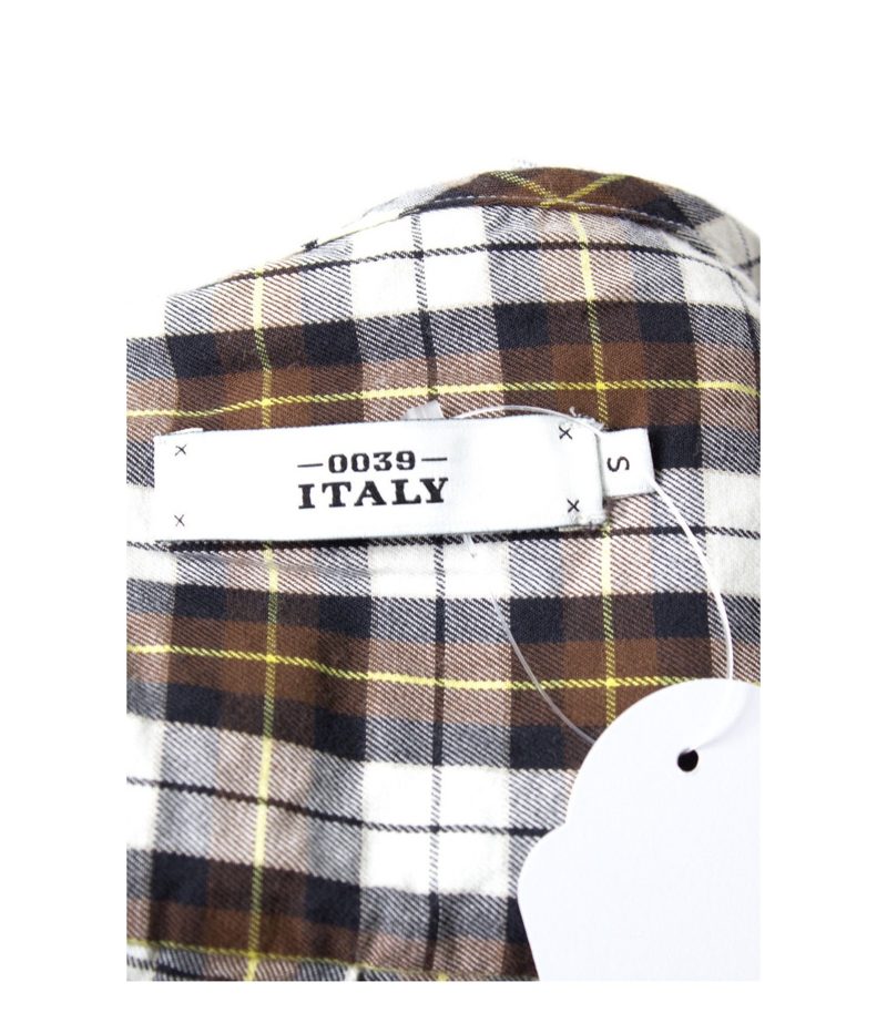 0039 ITALY Bluse Shirt Gr. S/36 Rüschenbluse 100% Baumwolle – Foto 3