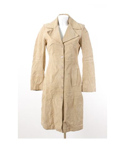 VERO MODA Mantel Übergangsmantel Gr. 36/S Leder