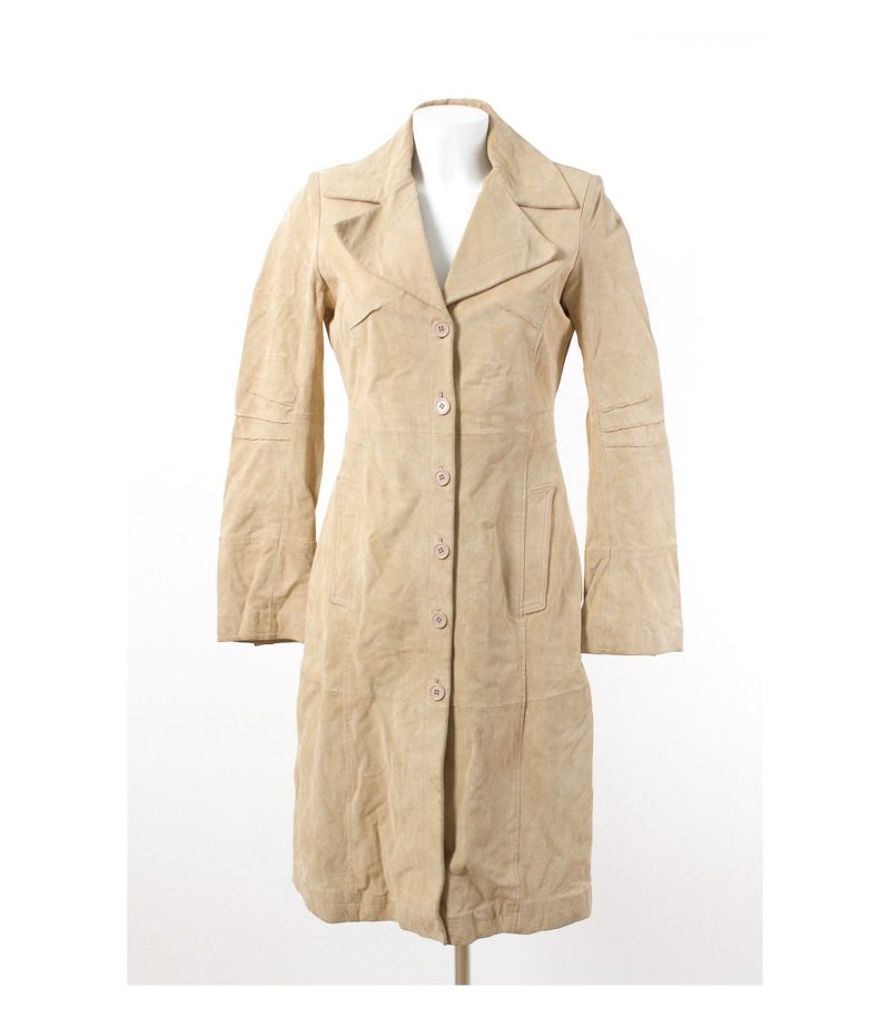 VERO MODA Mantel Übergangsmantel Gr. 36/S Leder – Foto 1