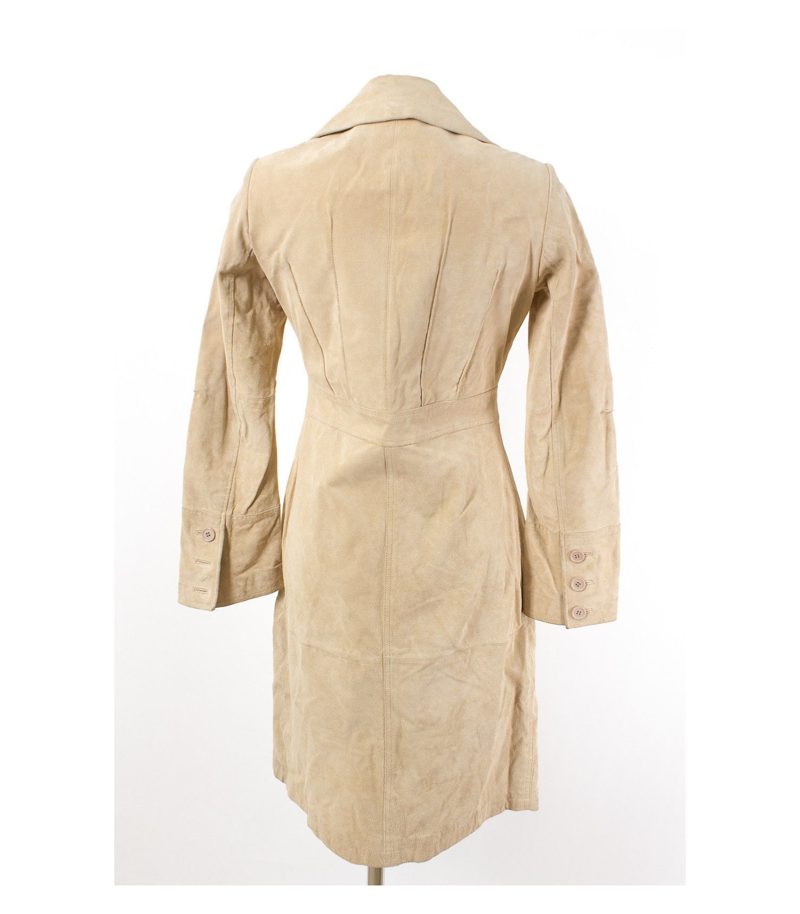 VERO MODA Mantel Übergangsmantel Gr. 36/S Leder – Foto 2