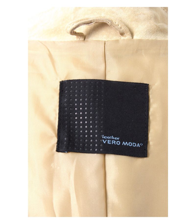 VERO MODA Mantel Übergangsmantel Gr. 36/S Leder – Foto 3