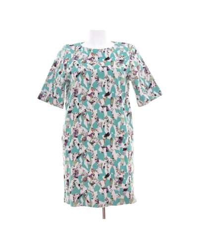 COS Damen Kleid Shirtkleid Gr. DE 36 Mehrfarbig Baumwolle