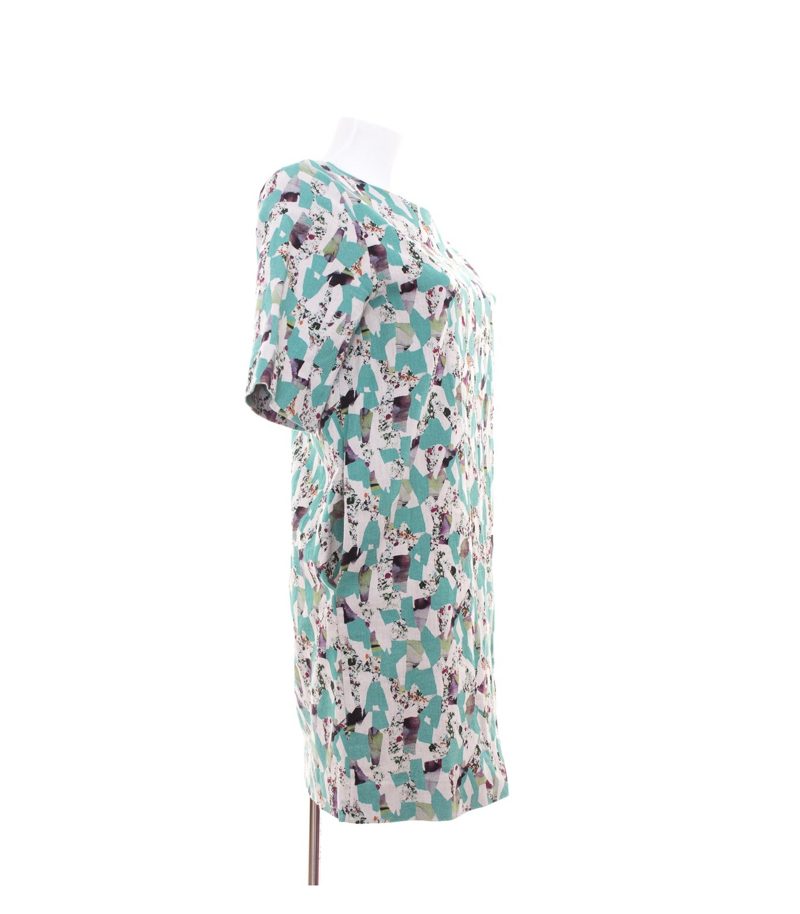 COS Damen Kleid Shirtkleid Gr. DE 36 Mehrfarbig Baumwolle – Foto 2