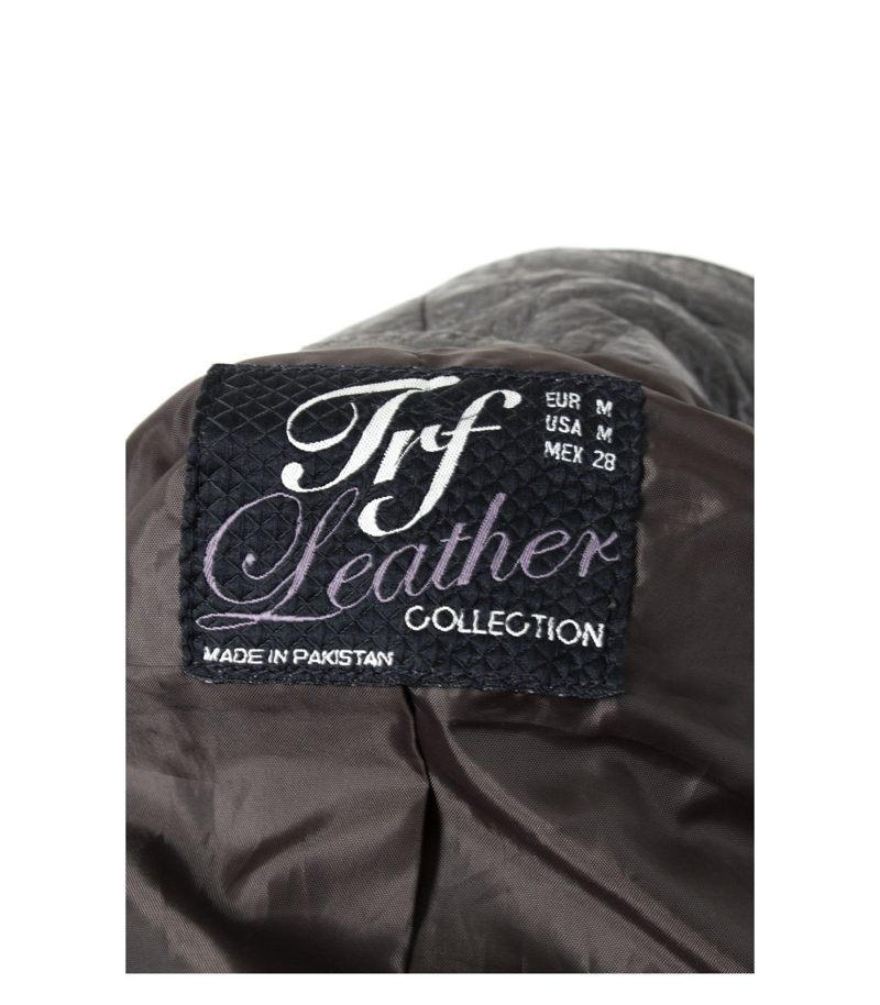 ZARA Übergangsjacke Lederjacke Gr. M/38 Leder – Foto 3