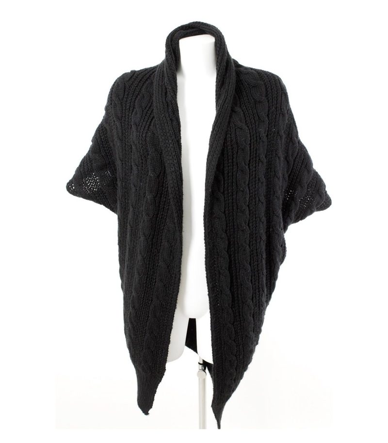 Anu Christine Strickjacke Cardigan Zopzmuster Gr. M/38 Wolle Strick – Foto 1
