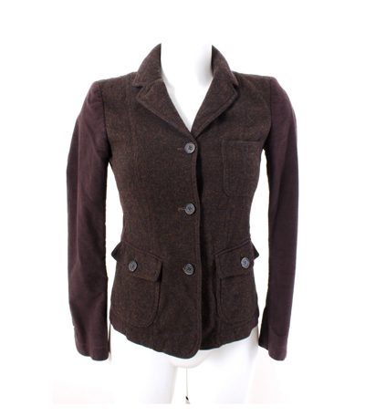 Etro Damen Blazer Gr. 36 (IT 40) Braun Baumwollmix
