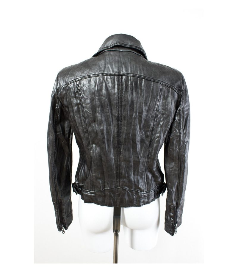 GERRY WEBER Damen Bikerjacke Übergangsjacke Gr. M/38 – Foto 3