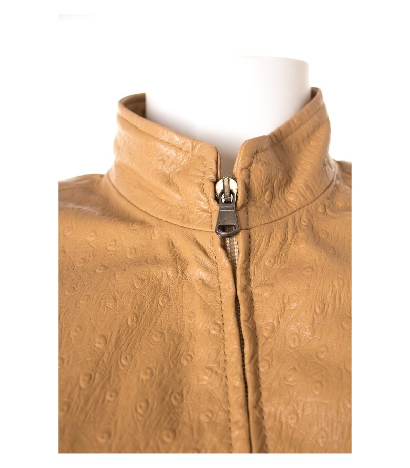 ULI KNECHT Gr.L/40 Übergangsjacke Lederjacke Leder – Foto 2