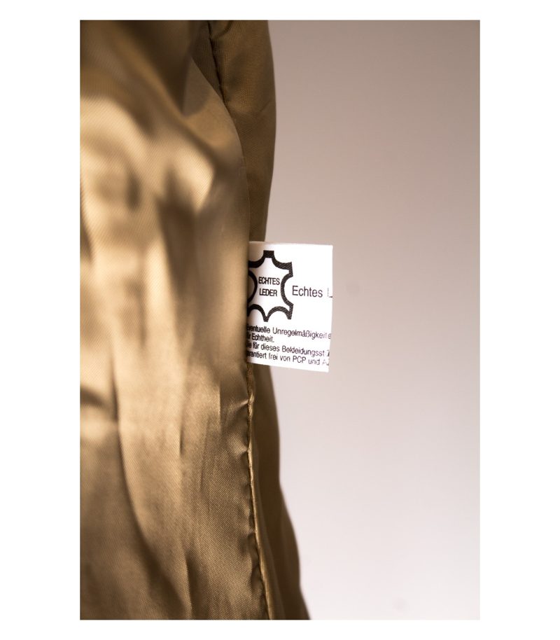 ULI KNECHT Gr.L/40 Übergangsjacke Lederjacke Leder – Foto 6