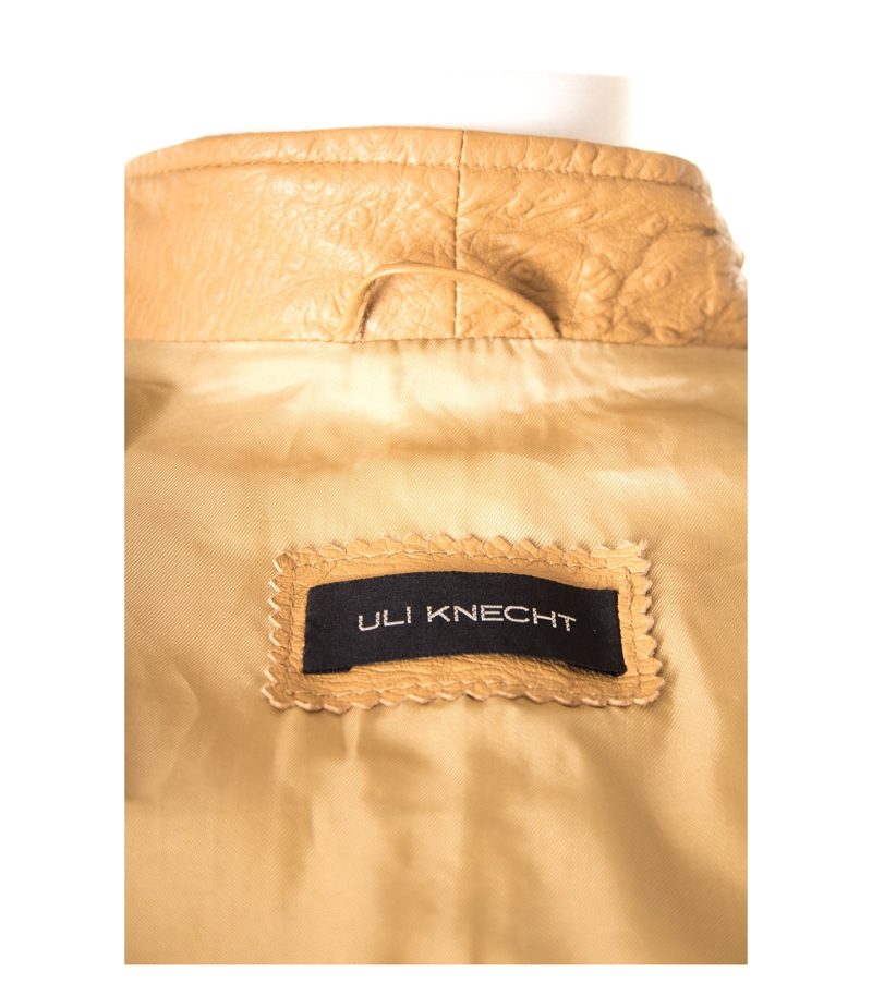 ULI KNECHT Gr.L/40 Übergangsjacke Lederjacke Leder – Foto 7