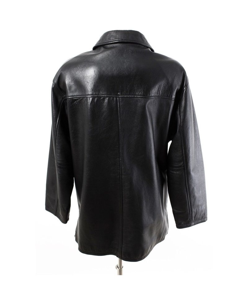 FOREVER Übergangsjacke Lederjacke Gr. XL/42 Leder – Foto 2