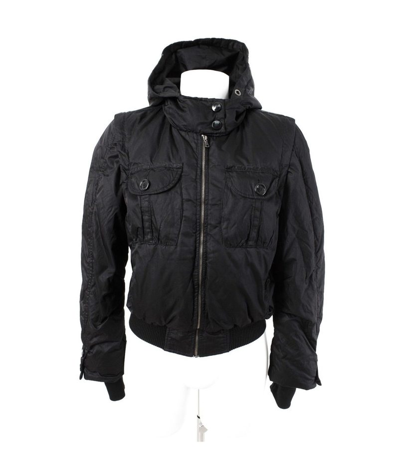 MAX & Co. Jacke Kapuzenjacke Gr. S/36 Blouson Zip-Off Jacke/Weste/ – Foto 1