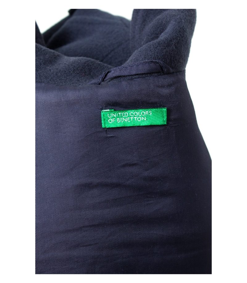 Benetton Mädchen Jacke Peacoat Gr. L/10/145 Wolle – Foto 3