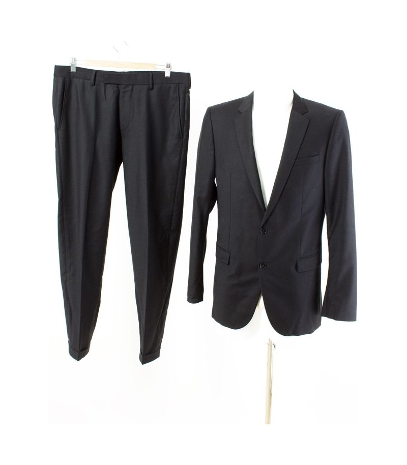 JOOP Anzug Hose 50/M 100% Business Gr. Sakko 94 (S Schlank) Wolle – Foto 1