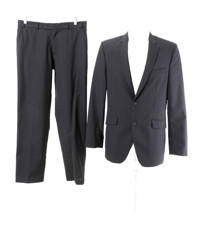 Angelo Litrico Anzug Hose 50/M SUPER 100'S Gr. Sakko 94 (S Schlank) – Foto 1