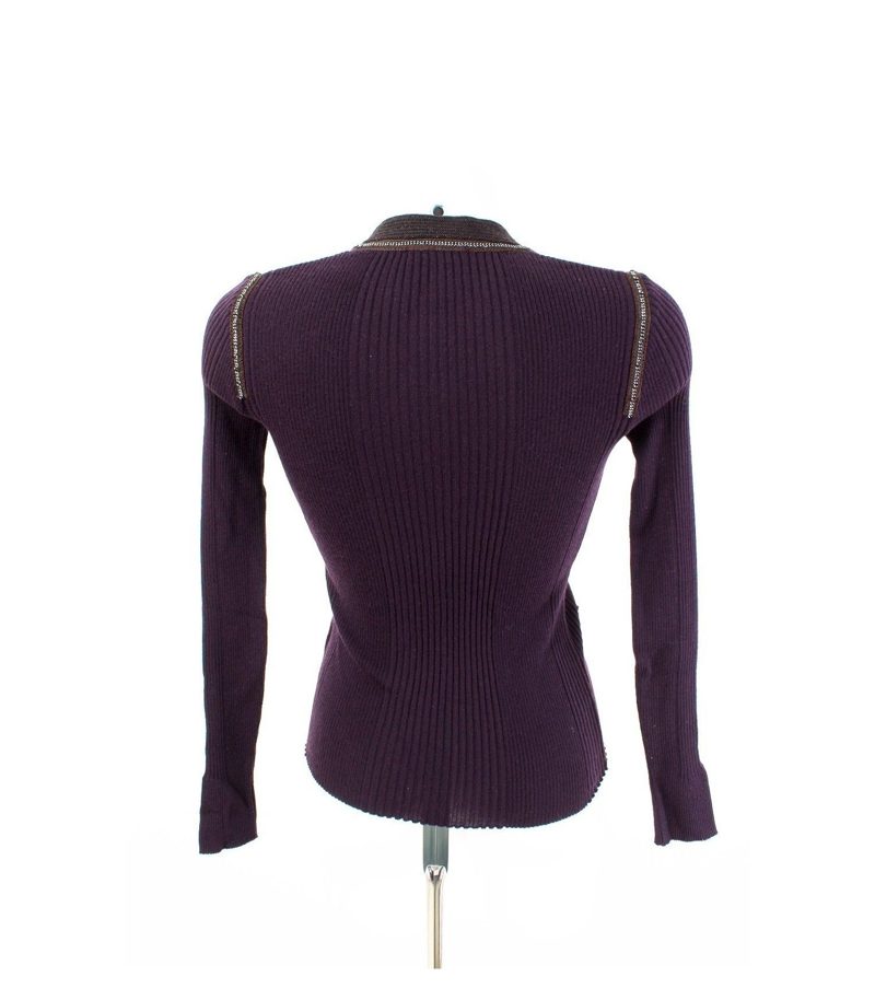PAULE KA Strickjacke Cardigan Feinstrick Gr. M Wolle Strick – Foto 2