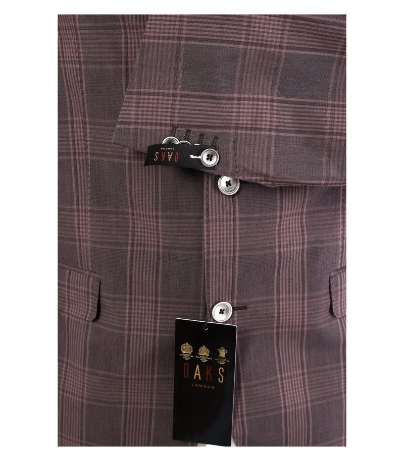 DAKS Sakko Slim Fit Sakko Business Gr. M/50 Baumwolle-Leinen NEU – Foto 2