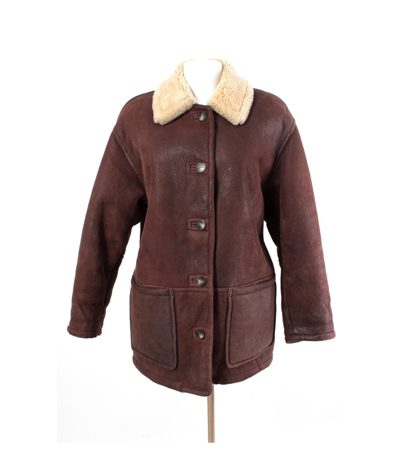 COOL WINTER Jacke Lammfelljacke Winterjacke Gr. 38/40 Leder