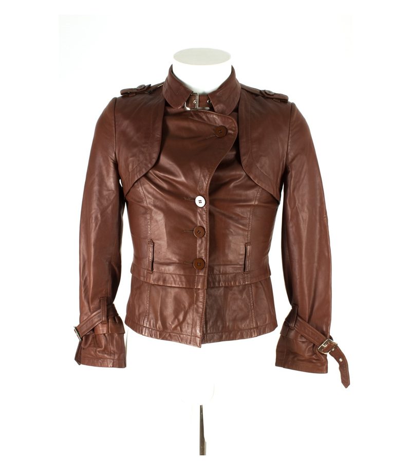 Polar Leder Damen Lederjacke Gr. 34 – Foto 1