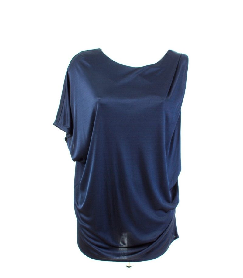 UTERQÜE Shirt Damenbluse Asymmetrisch Gr. M/38 – Foto 1