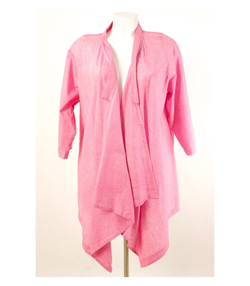 Felizitas uhde MUENCHEN Longshirt Jacke Lagenlook Asymmetrisch Gr. L/40 – Foto 1
