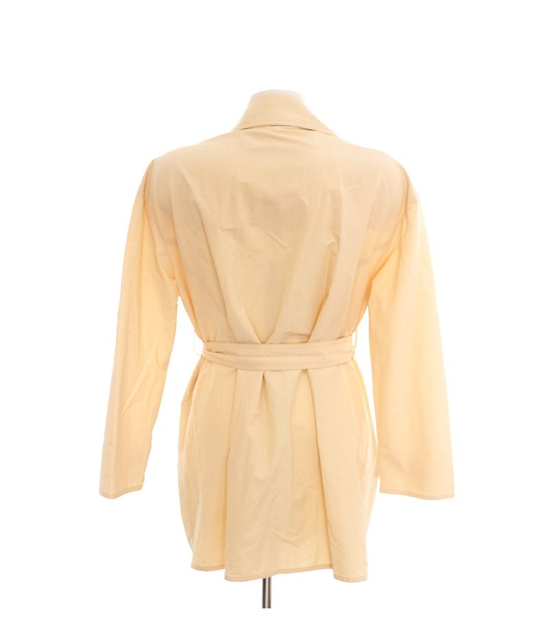 AIRFIELD Damen Mantel Trenchcoat Cremegelb Gr. DE 40 Baumwolle – Foto 3