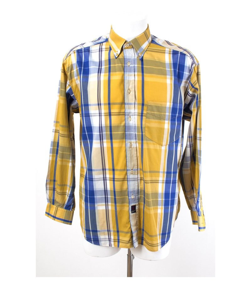 STEFANEL Hemd Freizeit Shirt Gr. L (Kragenweite 41 cm) 100% Baumwolle – Foto 1