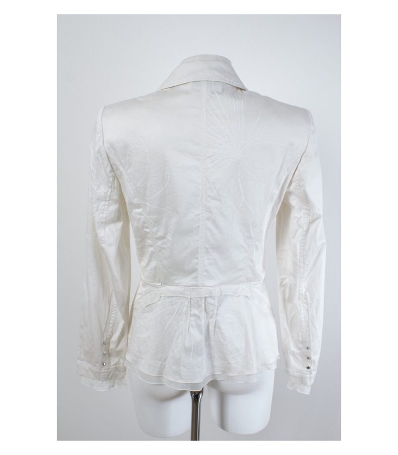TUZZI Damen Blazer Casual Business Gr. S/36 Baumwolle – Foto 2