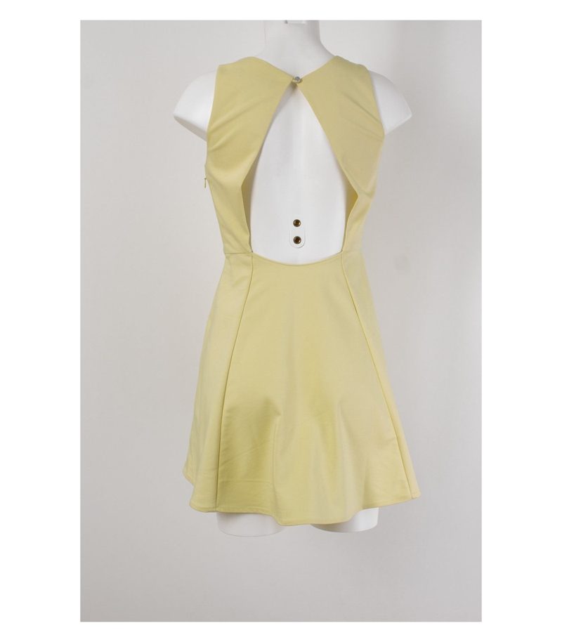 Forever 21 Kleid Cocktailkleid Rückenfrei Gr. XS/34 Baumwolle – Foto 2