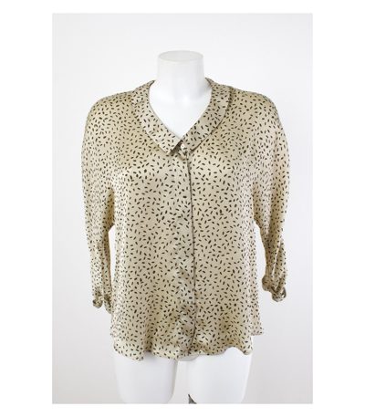 ZARA Bluse Damenbluse Shirt Gr. S/36 Satin