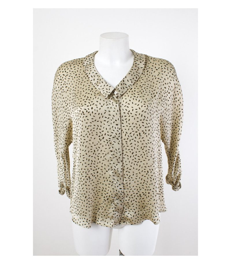 ZARA Bluse Damenbluse Shirt Gr. S/36 Satin – Foto 1