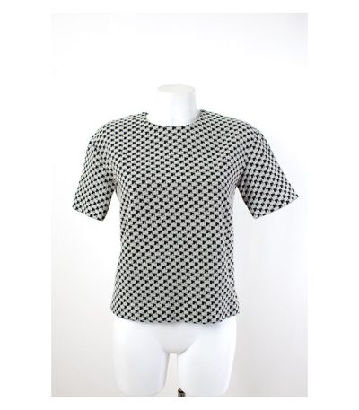 COS Shirt T-Shirt Kurzarm Shirt Freizeit Rundhals Gr. XS/34 Baumwolle