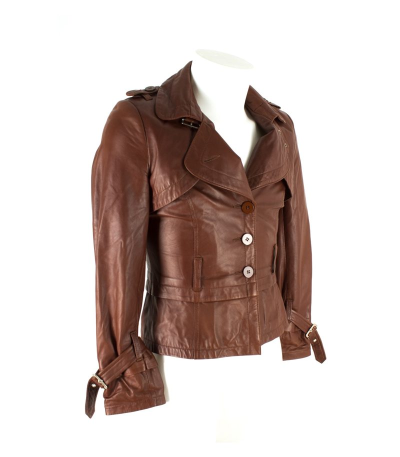 Polar Leder Damen Lederjacke Gr. 34 – Foto 2